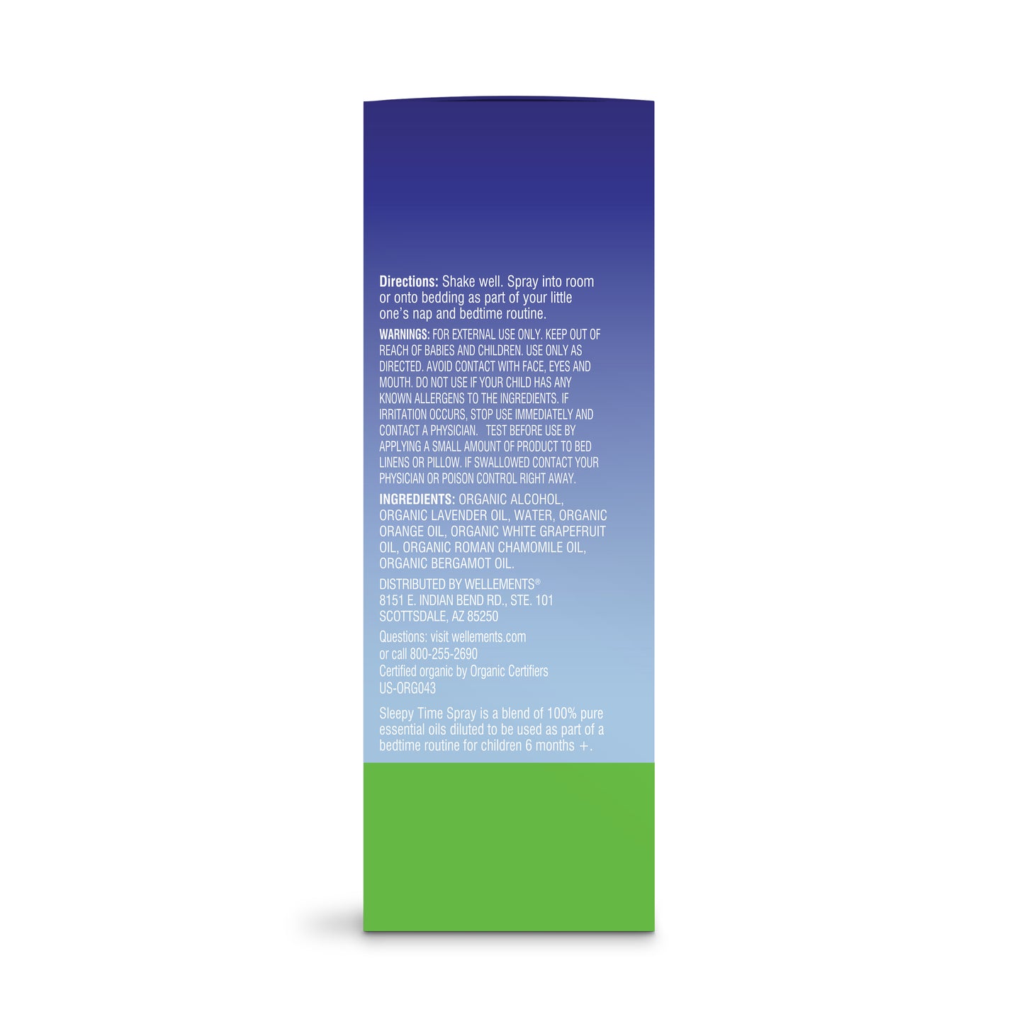 Wellements Organic Sleepy Time Spray