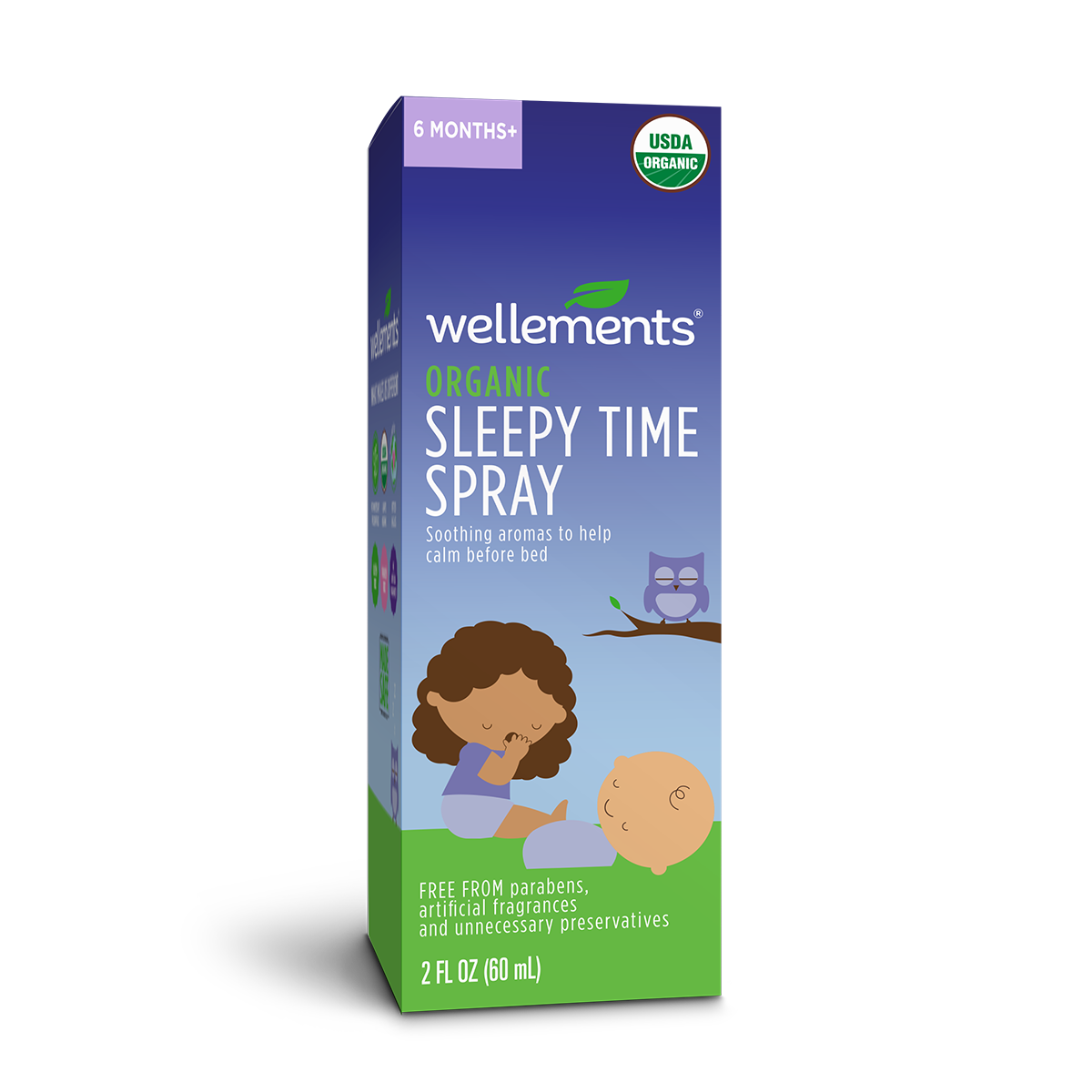 the healing garden sleep well spray Wellements Organic Sleep Spray For Kids & Babies