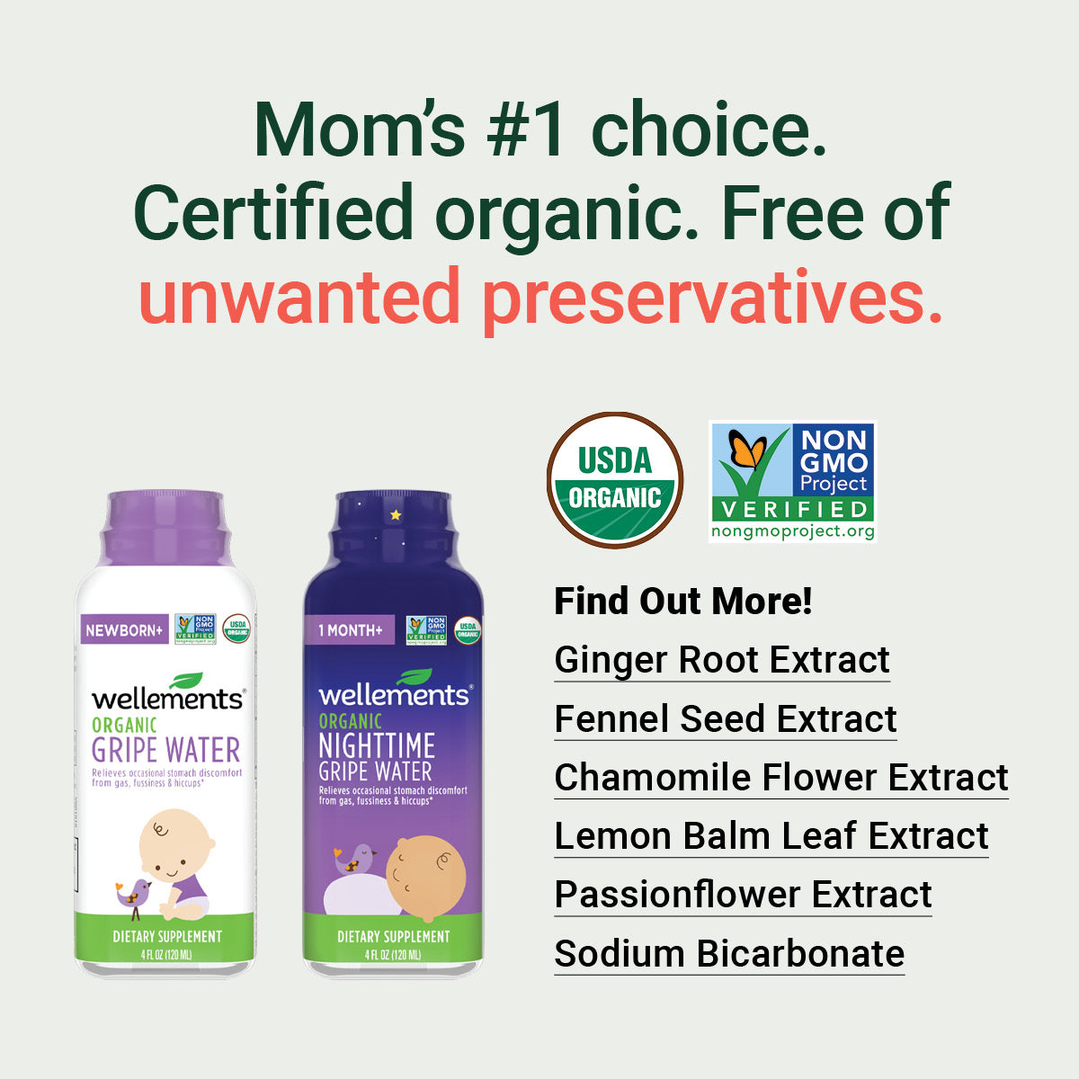 Wellements Organic Gripe Water