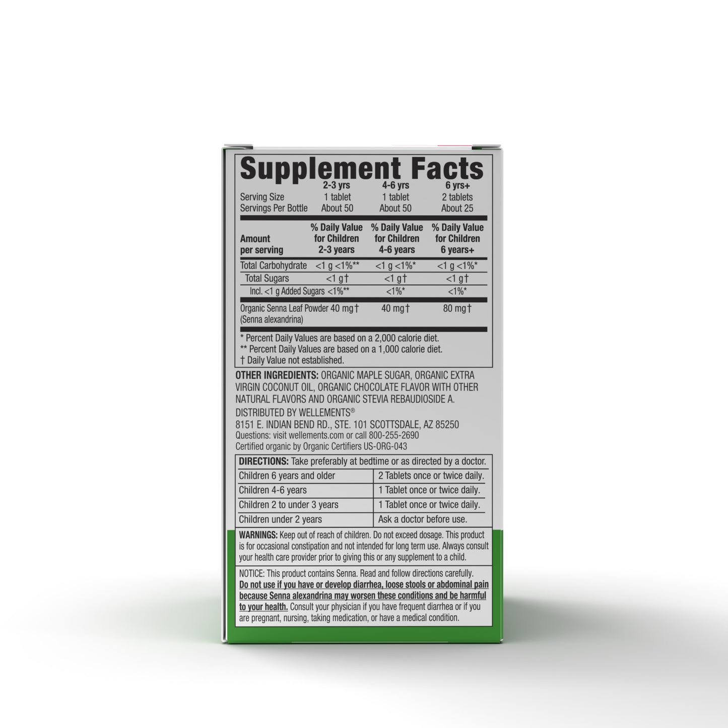 Wellements Organic Children’s Laxative