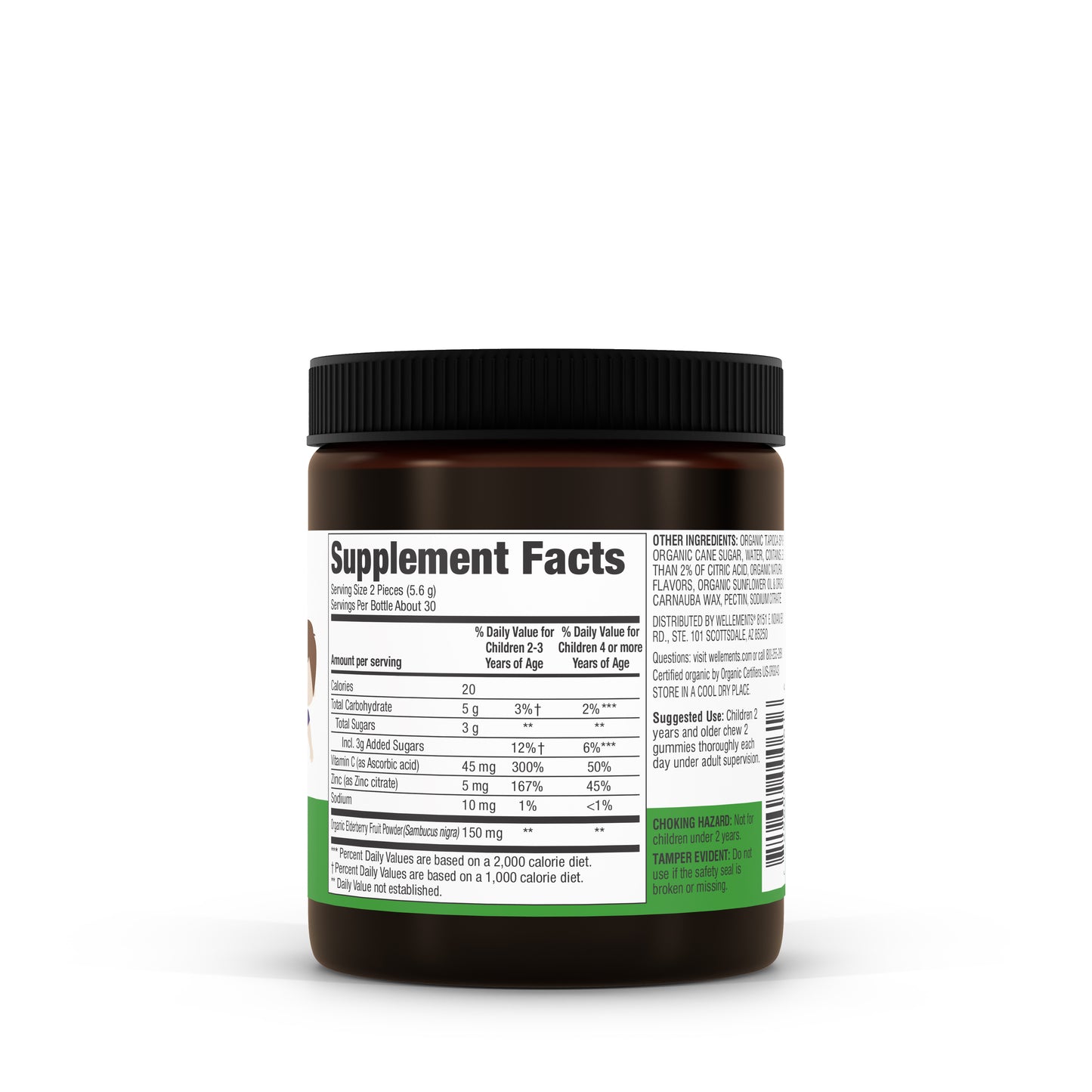 Wellements Organic Children’s Elderberry Gummy