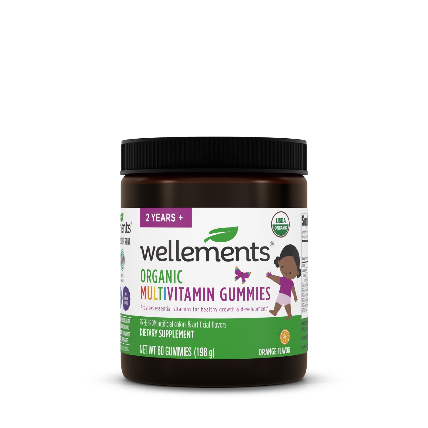 Wellements Organic Children’s Elderberry and Multivitamin Gummy Pack