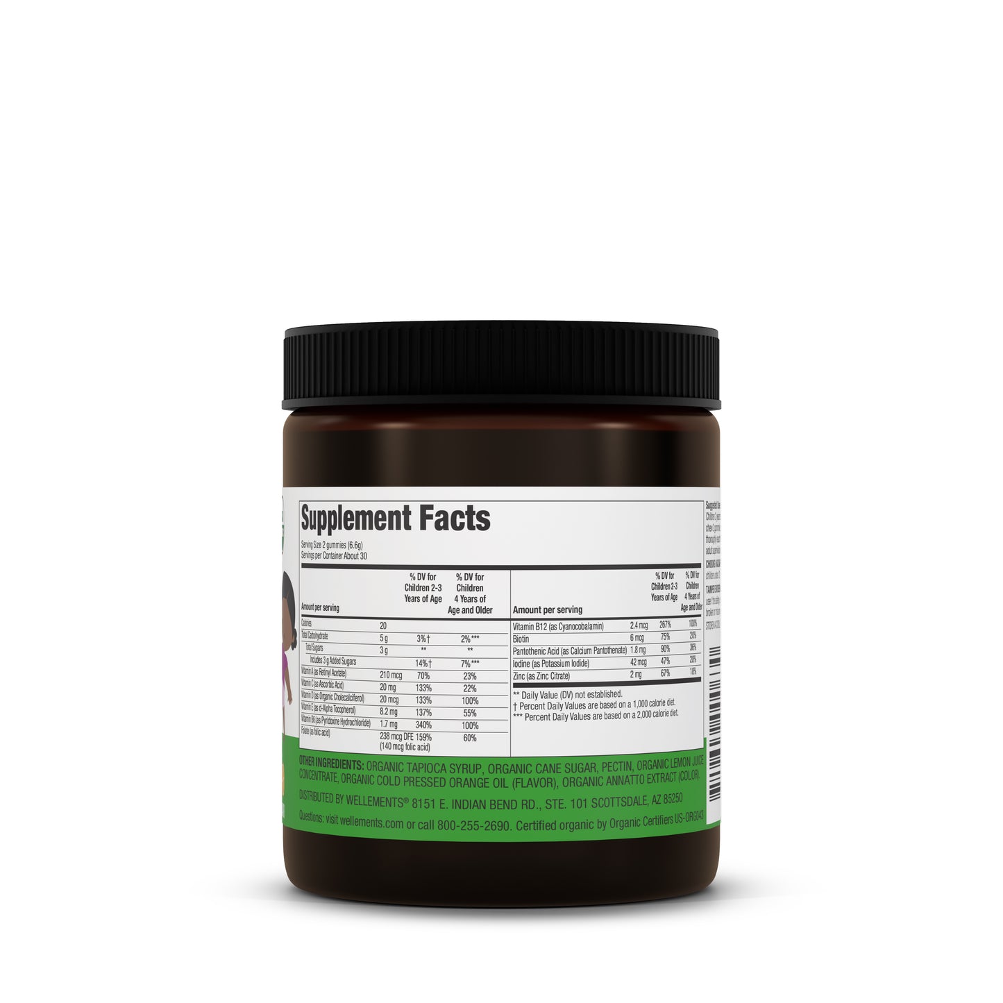 Wellements Organic Children’s Multivitamin Gummy