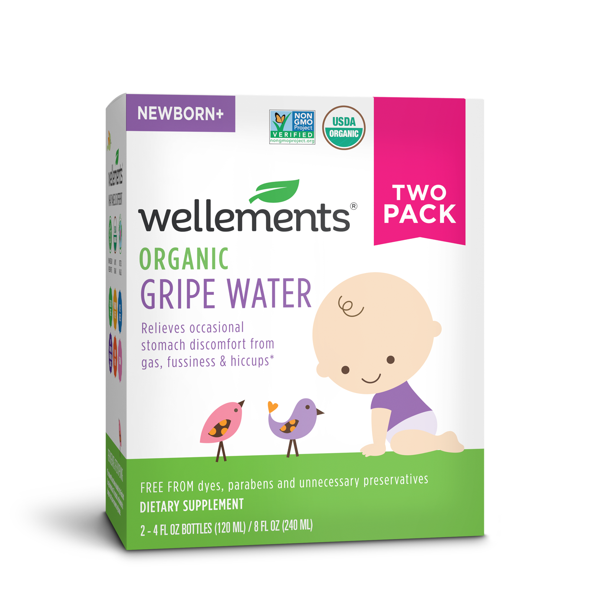 Wellements gripe hot sale water for colic
