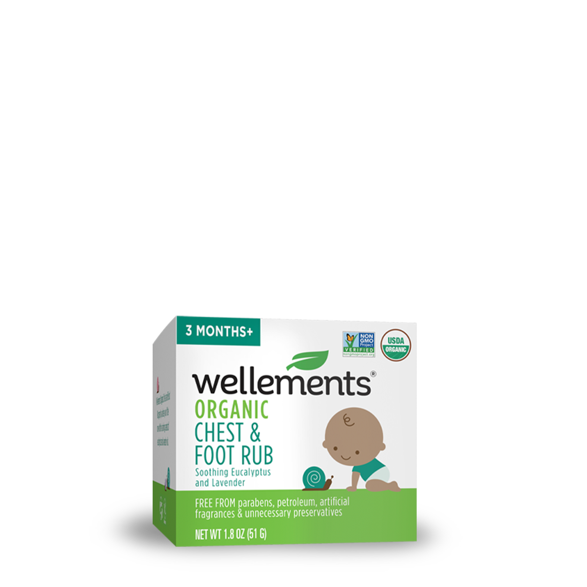 Wellements Organic Baby Chest & Foot Rub