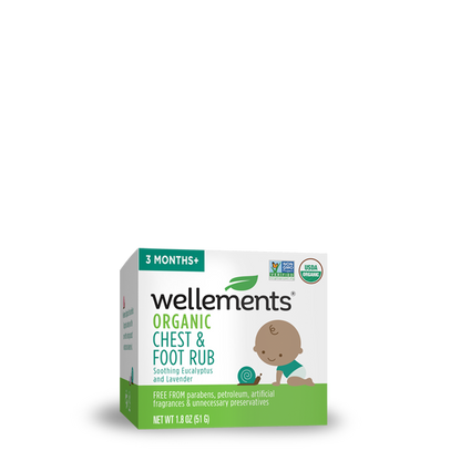 Wellements Organic Baby Chest & Foot Rub