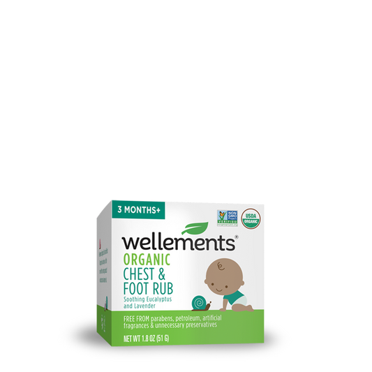 Wellements Organic Baby Chest & Foot Rub