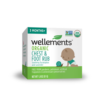 Wellements Organic Baby Chest & Foot Rub