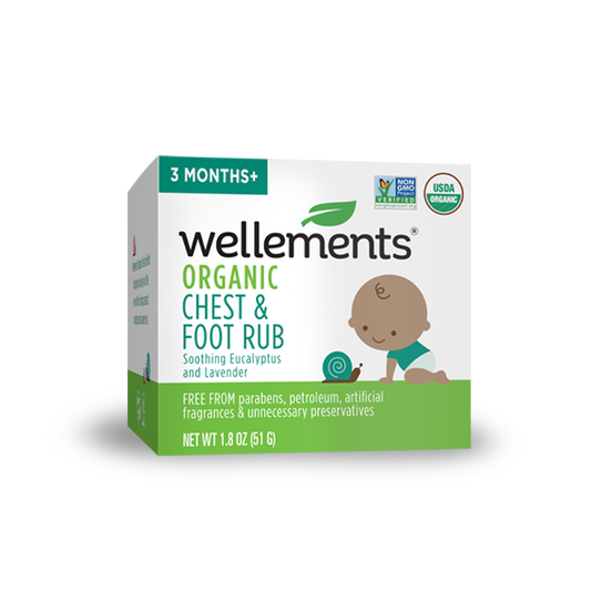 Wellements Organic Baby Chest & Foot Rub
