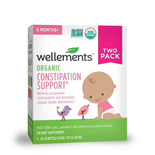 Wellements Organic Constipation Support Two-Pack