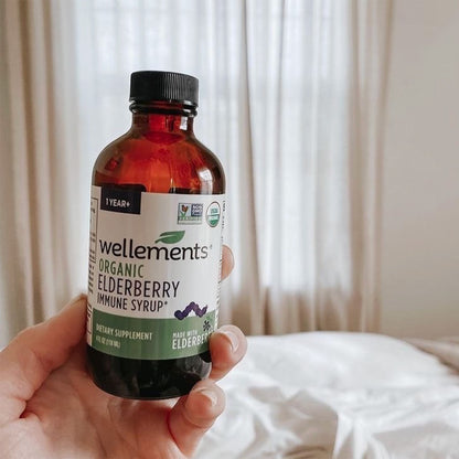 Wellements Organic Elderberry Immune Syrup