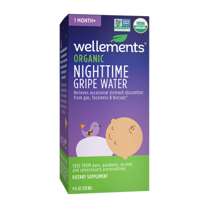 Wellements Organic Nighttime Gripe Water