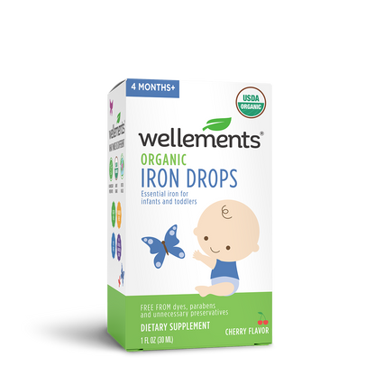 Wellements Organic Iron Drops