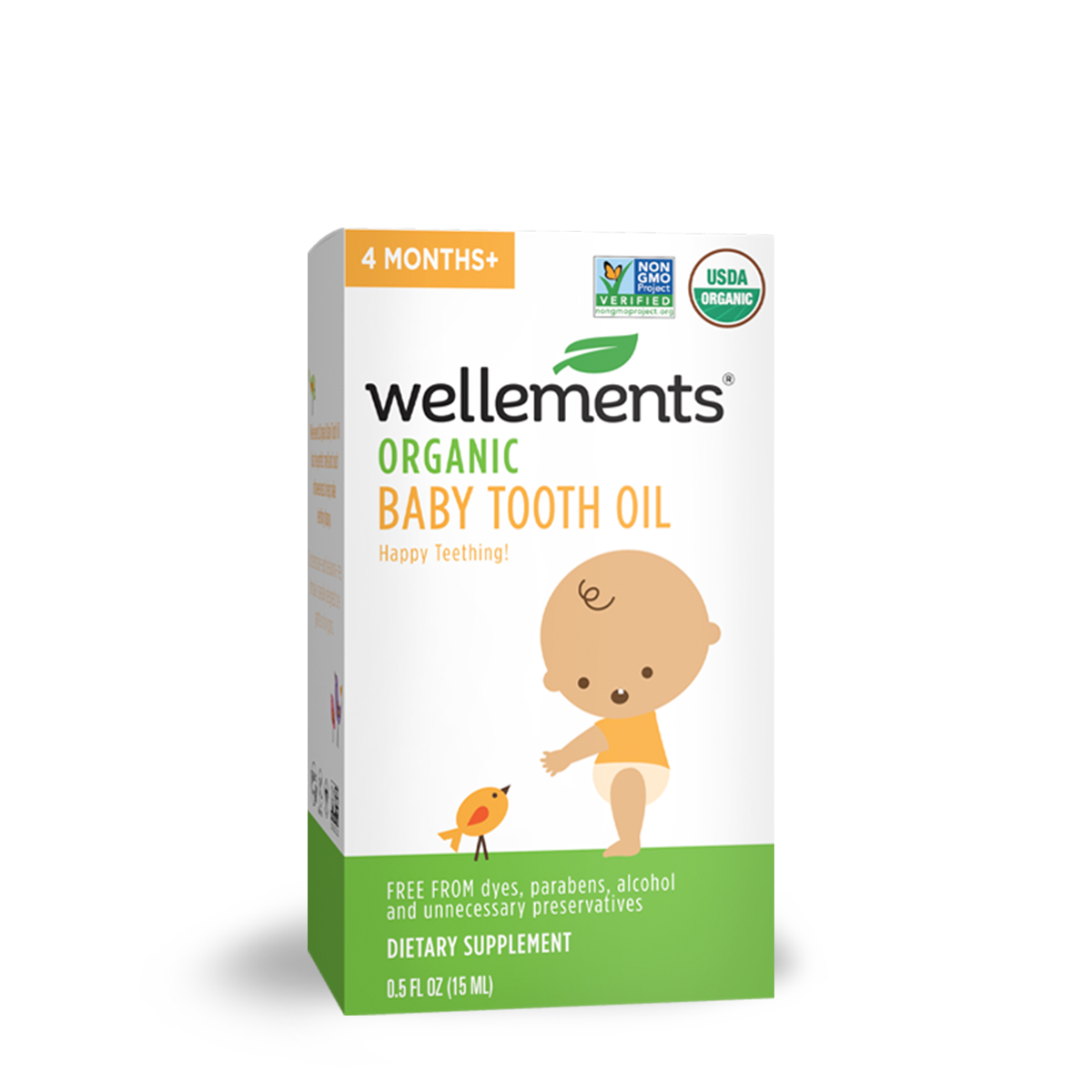 Wellements Organic Baby Tooth Oil