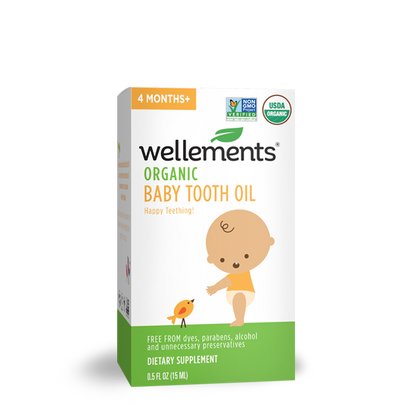 Wellements Organic Baby Tooth Oil