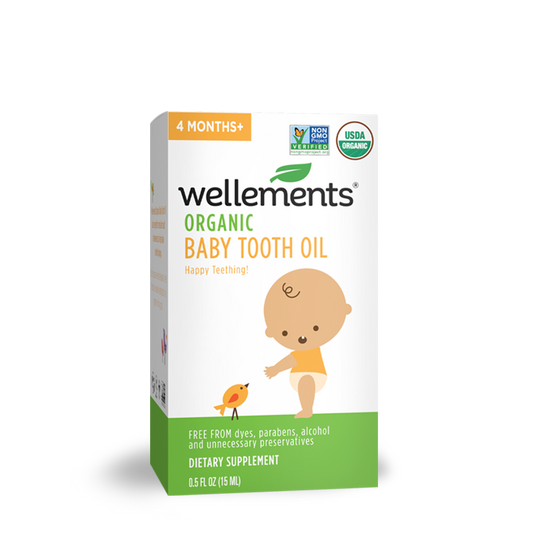 Wellements Organic Baby Tooth Oil