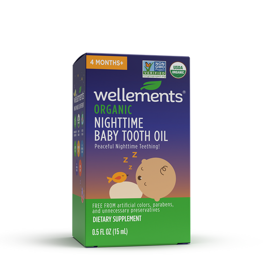 Wellements Organic Nighttime Baby Tooth Oil