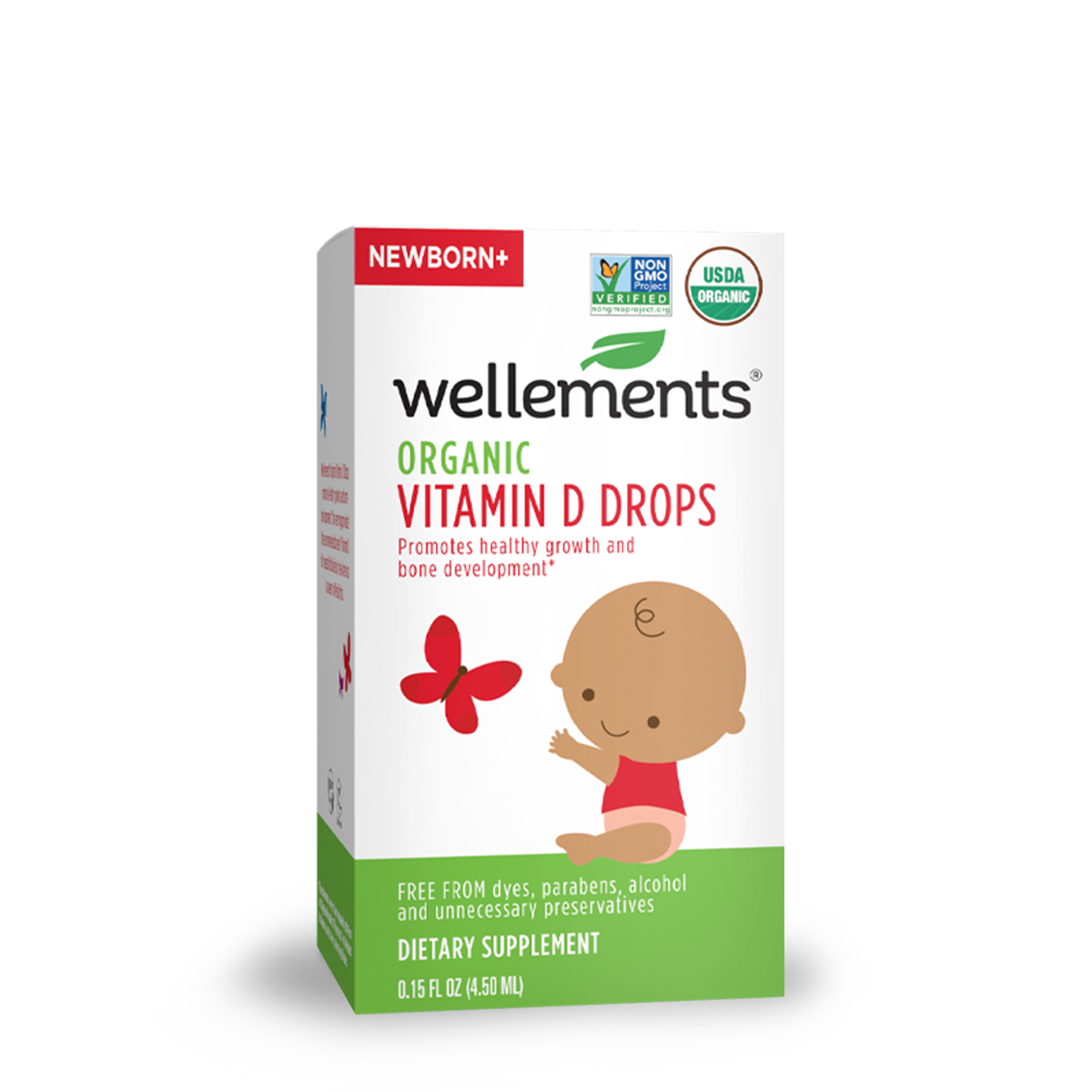 Wellements Organic Vitamin D Drops