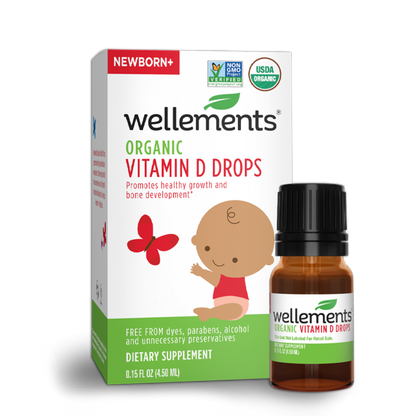 Wellements Organic Vitamin D Drops