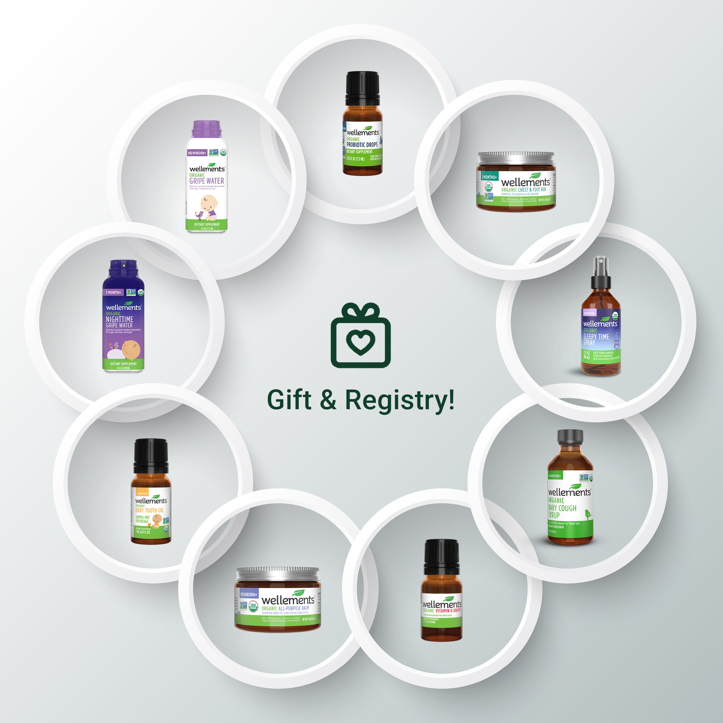 Wellements Organic Bundle Set for Newborn Babies