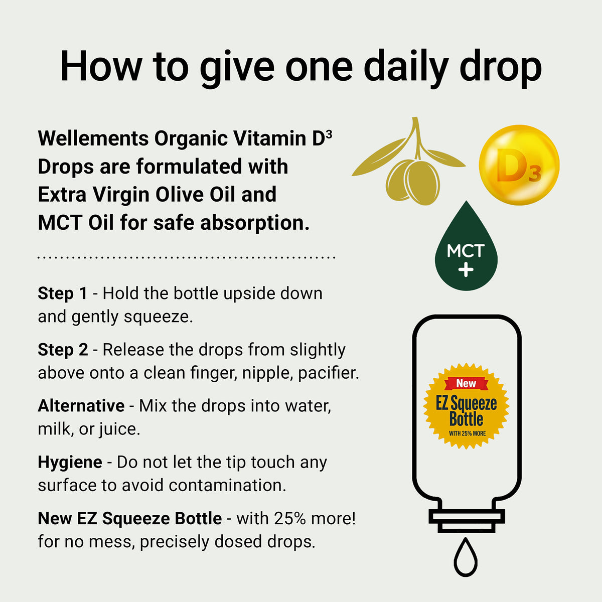 Wellements Organic Vitamin D Drops