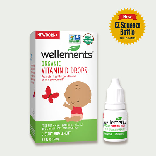 Wellements Organic Vitamin D Drops