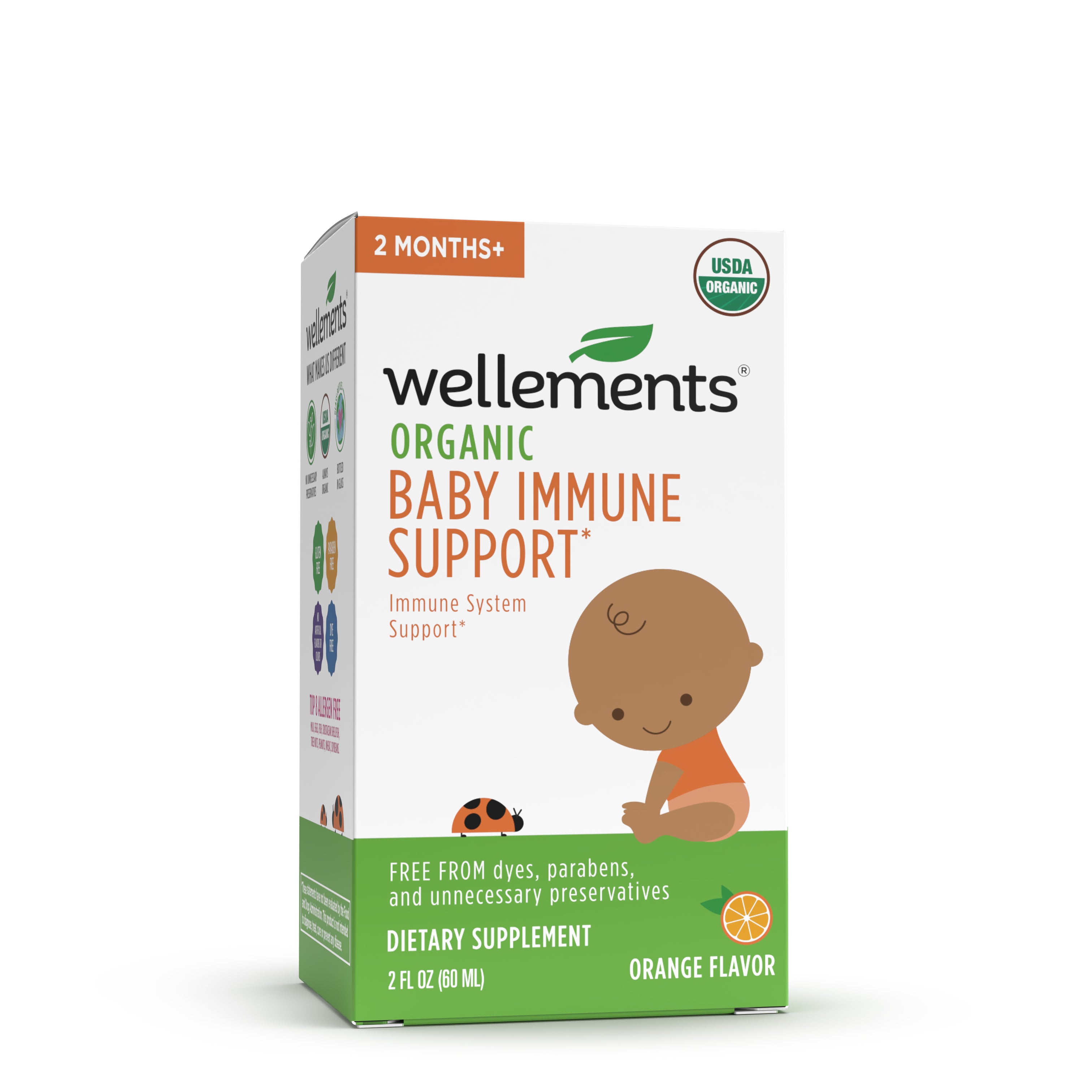 Wellements Organic Immune System Support for Babies & Infants {Vitamins
