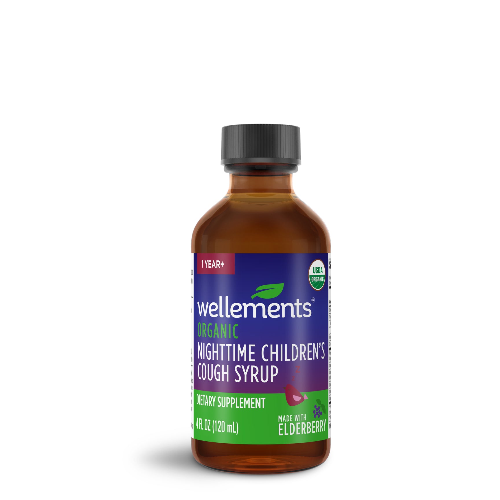 Wellements Organic Nighttime Cough Syrup for Kids Wellements®