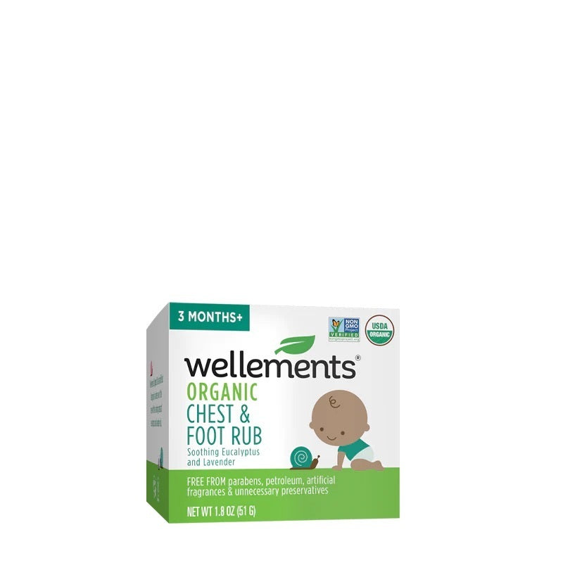 Wellements Organic Chest & Foot Rub For Babies Wellements®
