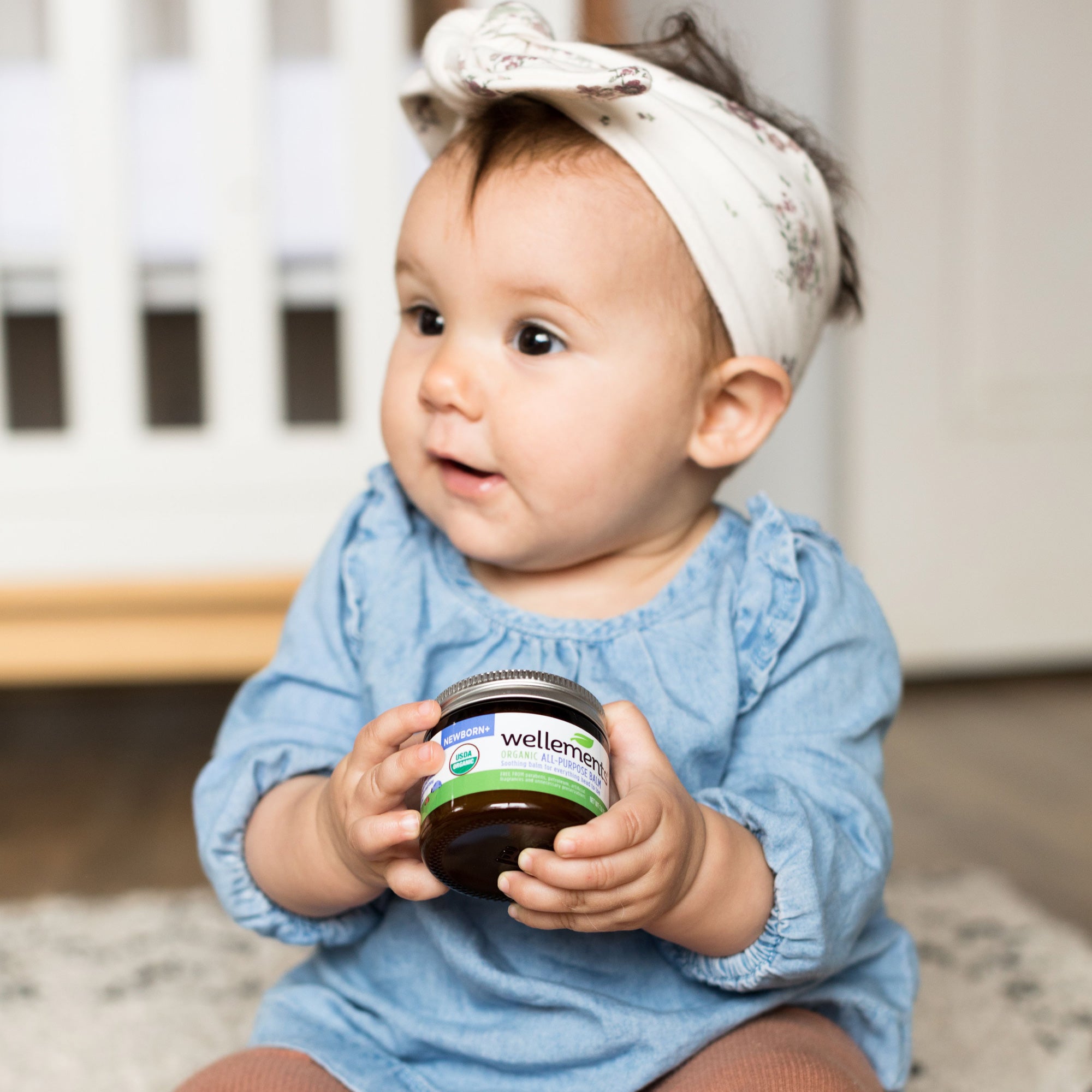 Organic AllPurpose Baby Balm Remedy for Babies & Infants with Chafed