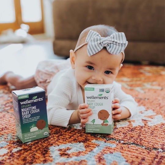 Wellements Organic Nighttime Cough Syrup for Babies and Kids Wellements®